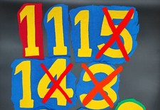 Pz. numero giallo usato  Palermo