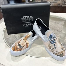 Usado, Sapato Sperry Cloud Droids Star Wars Masculino Casual Multicolorido Slip On Barco Tamanho 12 comprar usado  Enviando para Brazil