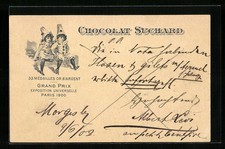 Reklame chocolat suchard gebraucht kaufen  Berlin