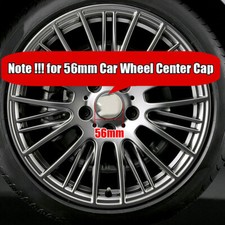 4 peças 56 mm cromado ABS prata roda de carro aro central cubo tampa acessórios comprar usado  Enviando para Brazil