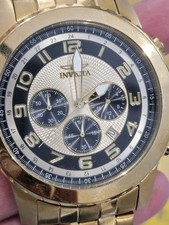 Relógio masculino Invicta Tritnite Night Glow modelo 19463 cronógrafo. Leia comprar usado  Enviando para Brazil