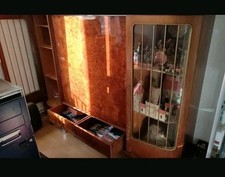 Wohnzimmerschrank schrank holz gebraucht kaufen  Verden