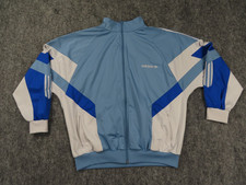 Jaqueta Adidas Masculina Grande Azul Firebird Superstar Trefoil Track Zíper Completo Retrô, usado comprar usado  Enviando para Brazil