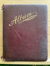 Usado, Vintage Autograph Scrapbook Album Art Doodles 1909 1st WW Beautiful! comprar usado  Enviando para Brazil