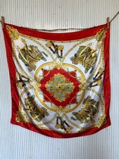 Foulard carré 90cm d'occasion  Le Péage-de-Roussillon