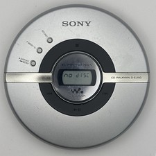 Reproductor de CD Sony Walkman D-EJ100 plateado protección G retro funcionando segunda mano  Embacar hacia Mexico