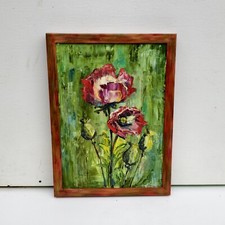 Quadro fiori papavero usato  Francavilla Fontana