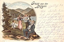 832581 gruss litho gebraucht kaufen  Deutschland