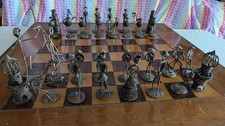 Antique brutalist chess for sale  Tampa