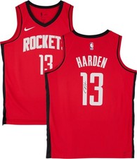 Usado, Camiseta Nike Swingman Vermelha Autografada James Harden Houston Rockets comprar usado  Enviando para Brazil
