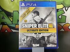 Sniper Elite III -- Ultimate Edition (Sony PlayStation 4, 2015) NOVO LACRADO PS4, usado comprar usado  Enviando para Brazil