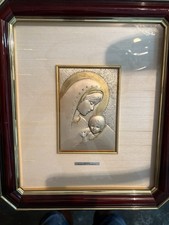 Quadro bassorilievo argento usato  Salerno