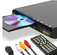 Leitor de DVD HD, CD players para casa, DVD players para TV, HDMI e entrada com cabo RCA... comprar usado  Enviando para Brazil