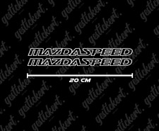 2x 20 cm Mazdaspeed Naklejka do Mazda MX-5 3 MPS Naklejka Naklejka Tuning JDM na sprzedaż  Wysyłka do Poland
