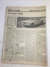 Triumph stag motor for sale  ANDOVER