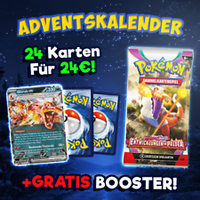 Pokemon adventskalender karten gebraucht kaufen  Zweibrücken