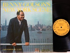 BENNY GOLSON "NEW YORK SCENE" CONTEMPORARY C3552 MONO YELLOW LABEL VG+(+)/EX segunda mano  Embacar hacia Mexico