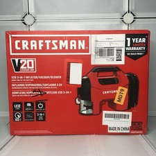 Soprador a vácuo inflador Craftsman 3 em 1 V20 sem fio LED 2 apenas ferramenta elétrica comprar usado Soprador a vácuo inflador Craftsman 3 em 1 V20 sem fio LED 2 apenas ferramenta elétrica comprar usado  Enviando para Brazil