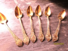 SIX CUILLERES A THE EN VERMEIL POINCON MINERVE MO JOZAN  COFFRET comprar usado  Enviando para Brazil