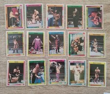 Wwf wrestling sammelkarten gebraucht kaufen  Schwarzenberg