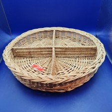 Vintage woven wicker for sale  BRISTOL