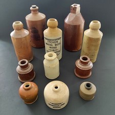 Stoneware bottle collection for sale  STOURBRIDGE
