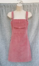 Pink dungaree dress for sale  STOKE-ON-TRENT