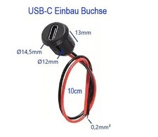 12v usb einbau gebraucht kaufen  Reutlingen
