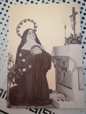 Cartolina statua rita usato  Roma