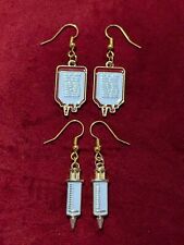 Nhs earrings dangle for sale  PLYMOUTH