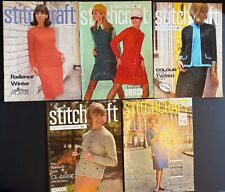 Vintage stitchcraft magazines for sale  WORCESTER