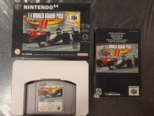 f-1 world grand prix II 2 nintendo 64 N64 complet en boite CIB PAL EUR NEU6 🇪🇺 comprar usado  Enviando para Brazil