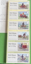 MAIL BY BIKE PRIMEIRA CLASSE TIRA DE 6 - MÁQUINAS POST & GO - 2018 comprar usado  Enviando para Brazil