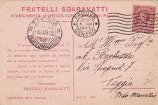 Storia postale perfin usato  Palermo