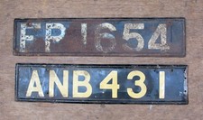 Pair vintage steel for sale  COBHAM
