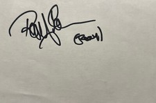 Hand signed rory for sale  STANSTED