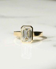 2.50tcw emerald cut for sale  Edison