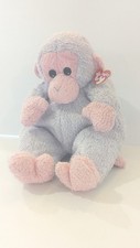 Brinquedo de pelúcia vintage 1999 Ty Baby macaco roxo rosa chocalho bebê macaco com etiqueta comprar usado  Enviando para Brazil