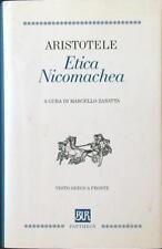 Etica nicomachea. testo usato  Italia