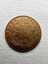 1864 gold francs for sale  HORLEY