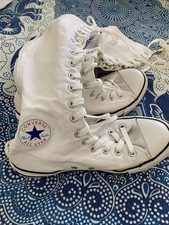 Converse All Star Chuck Taylor Joelho Alto XX-HI Branco Alto Masculino 7 Feminino 9 comprar usado  Enviando para Brazil