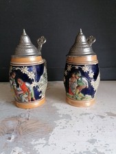 Coppia boccali birra usato  Livorno