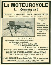 Publicité ancienne moteurcycl d'occasion  France