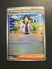 Prismatic Evolutions Pokeball Ball Holo Supporter Professors Research Sycamore comprar usado  Enviando para Brazil