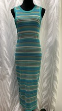 Usado, Vestido longo BAR III listrado crochê bodycon sem mangas tamanho M comprar usado  Enviando para Brazil