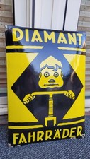 Diamant fahrräder emailschild gebraucht kaufen  Thalheim