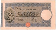 500 lire banco d'occasion  Expédié en Belgium