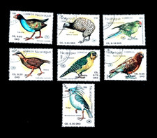 Usado, Lote de selos NICARÁGUA - 1990 New Zealand Bird Series conjunto completo filatélico CTO r77 comprar usado  Enviando para Brazil