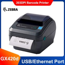 Impressora Térmica Direta Desktop Zebra GX420d 203dpi Impressão com Porta USB/Ethernet comprar usado  Enviando para Brazil