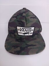 Vans camouflage adjustable for sale  Aberdeen